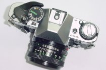 Canon AE-1 Program 35mm SLR Film Manual Camera + Canon 50mm F/1.8 FD S.C. Lens