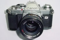 Canon AL-1 QF 35mm SLR Film Manual Camera + Canon 50mm F/1.4 FD Lens