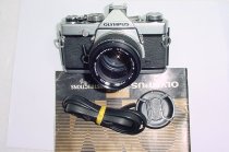 Olympus OM-1 35mm Film SLR Manual Camera with Olympus 50mm f/1.4 G.Zuiko Lens