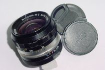 Nikon 24mm F/2.8 Auto NIKKOR-N.C Pre-AI Manual Focus Wide Angle Lens