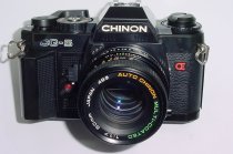 Chinon CG-5 35mm Film SLR Manual Camera with 50mm F/1.7 MC Lens