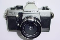 Praktica MTL 5 35mm Film SLR Manual Camera with Carl Zeiss Jena 50/2.8 DDR Lens