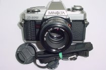 Minolta X-370 35mm Film SLR Camera with Minolta 50mm F/1.7 MD Lens