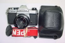 Pentax K1000 35mm Film SLR Manual Camera + Pentax-M 50mm F/2 SMC Lens