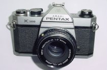 Pentax K1000 35mm Film SLR Manual Camera + Pentax-M 50mm F/2 SMC Lens