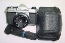 Pentax K1000 35mm Film SLR Manual Camera + Pentax-M 50mm F/2 SMC Lens