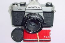 Pentax K1000 35mm Film SLR Manual Camera + Pentax-M 50mm F/2 SMC Lens
