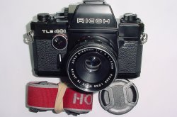 Ricoh TLS 401 35mm Film SLR Manual Camera with Rikenon 55mm f/2.8 Lens Ricoh TLS 401 35mm Film SLR Manual Camera with Rikenon 55mm f/2.8 Lens