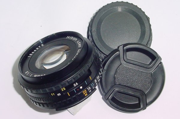 Nikon 50mm F/1.8 AIs Pancake Manual Focus Series E Standard Lens