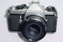 Pentax ME Super 35mm Film Manual SLR Camera with Pentax-M 50mm f/1.7 smc Lens