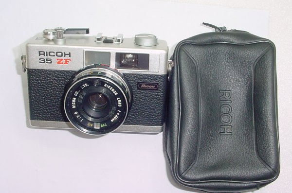 RICOH 35 ZF 35mm Film Manual Camera RIKENON 40mm F2.8 Lens