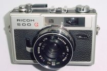 RICOH 500 G Rangefinder 35mm Film Camera with 40mm F/2.8 Lens