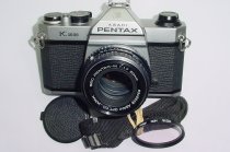 Pentax K1000 35mm Film SLR Manual Camera + Pentax-M 50mm F/1.7 SMC Lens