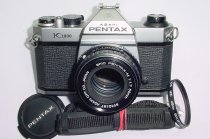 Pentax K1000 35mm Film SLR Manual Camera + Pentax-M 50mm F/1.7 SMC Lens