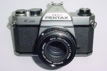 Pentax K1000 35mm Film SLR Manual Camera + Pentax-M 50mm F/1.7 SMC Lens