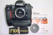 Nikon F100 35mm Film SLR Manual Camera with Nikon MB-15 Battery Grip