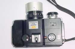 MINOLTA 110 ZOOM SLR Film Camera with 25-50mm MACRO Zoom Lens - Excellent