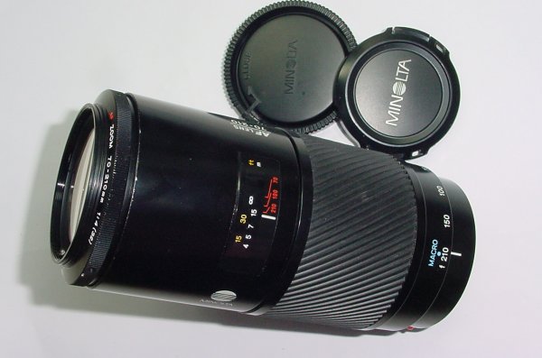 MINOLTA 70-210mm F/4 MACRO AF Zoom Lens For Sony Alpha A-Mount