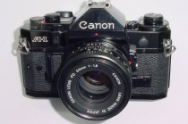 Canon A-1 35mm SLR Film Manual Camera with Canon 50mm F/1.8 FD Lens