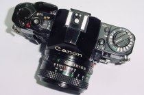 Canon A-1 35mm SLR Film Manual Camera with Canon 50mm F/1.8 FD Lens