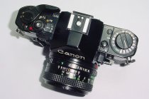 Canon A-1 35mm SLR Film Manual Camera with Canon 50mm F/1.8 FD Lens