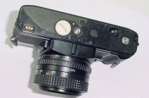 Minolta X-300 35mm Film SLR Manual Camera + Minolta 50mm F/1.7 MD Lens - Black