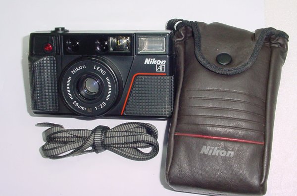 Nikon L35 AF2 35mm Film Point and Shoot Compact Camera with 35mm F/2.8 Lens