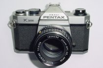 Pentax K1000 35mm Film SLR Manual Camera with Pentax-M 50mm F/1.4 SMC Lens