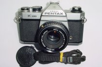 Pentax K1000 35mm Film SLR Manual Camera + Pentax-A 50mm F/2 SMC Lens