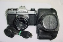 Pentax K1000 35mm Film SLR Manual Camera + Pentax-A 50mm F/2 SMC Lens