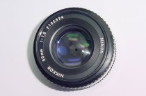 Nikon 50mm F/1.8 NIKKOR AIs Standard Pancake Manual Focus Lens