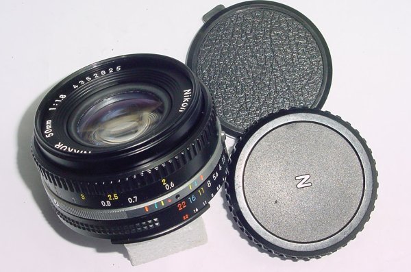 Nikon 50mm F/1.8 NIKKOR AIs Standard Pancake Manual Focus Lens