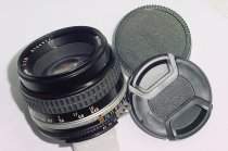 Nikon 50mm F/1.8 NIKKOR AIs Standard Manual Focus Lens - Excellent