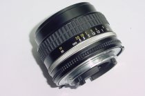 Nikon 50mm F/1.8 NIKKOR AIs Standard Manual Focus Lens - Excellent