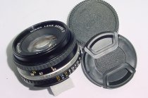 Nikon 50mm F/1.8 Series E Pancake Manual Focus Standard Lens -- Excellent