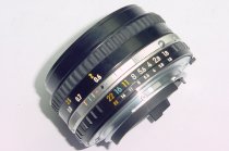 Nikon 50mm F/1.8 Series E Pancake Manual Focus Standard Lens -- Excellent