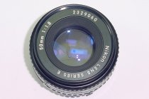 Nikon 50mm F/1.8 Series E Pancake Manual Focus Standard Lens -- Excellent