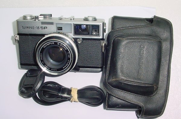 OLYMPUS-35 SP 35mm Film Rangefinder Manual Camera 42mm F/1.7 G.Zuiko Lens