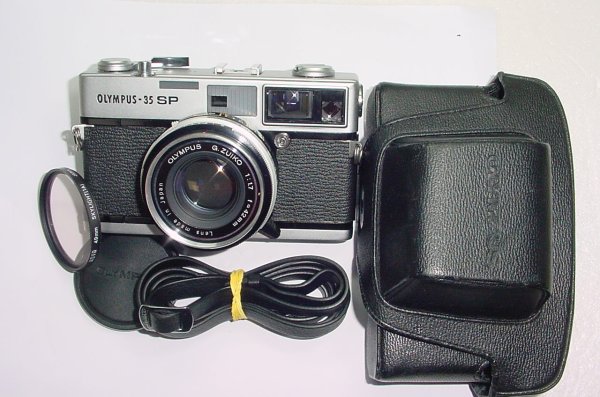 OLYMPUS-35 SP 35mm Film Rangefinder Manual Camera 42mm F/1.7 G.Zuiko Lens