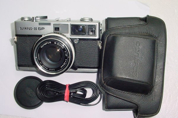 OLYMPUS-35 SP 35mm Film Rangefinder Manual Camera 42mm F/1.7 G.Zuiko Lens