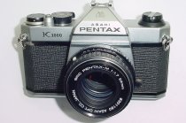 Pentax K1000 35mm Film SLR Manual Camera with Pentax-M 50mm F/1.7 SMC Lens