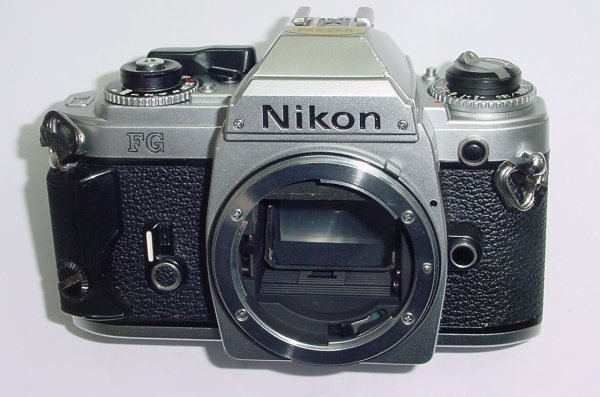 Nikon FG 35mm Film SLR Manual Camera Body - Black