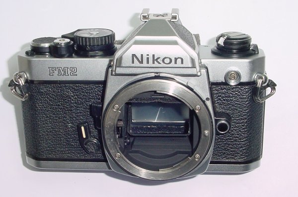 Nikon FM2N Titanium Shutter 35mm Film SLR Manual Camera Body - Excellent