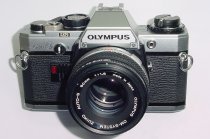 Olympus OM10 35mm Film SLR Manual Camera with Olympus 50/1.8 Zuiko Lens + MA