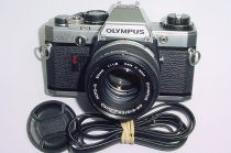 Olympus OM10 35mm Film SLR Manual Camera with Olympus 50/1.8 Zuiko Lens