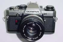 Olympus OM10 35mm Film SLR Manual Camera with Olympus 50/1.8 Zuiko Lens