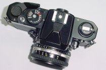 Nikon FM 35mm Film SLR Manual Camera with Nikon 50/1.8 Nikkor AI Lens - Black