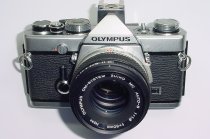 Olympus OM-1N MD 35mm Film SLR Manual Camera with Olympus 50/1.8 Zuiko Lens