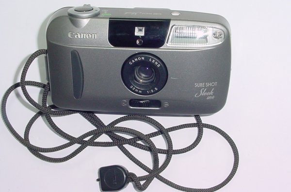 Canon SURE SHOT Sleek SAF 35mm Film Point & Shoot Compact Camera 32/3.5 Lens