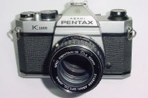 Pentax K1000 35mm Film SLR Manual Camera + Pentax-M 50mm F/1.4 SMC Lens